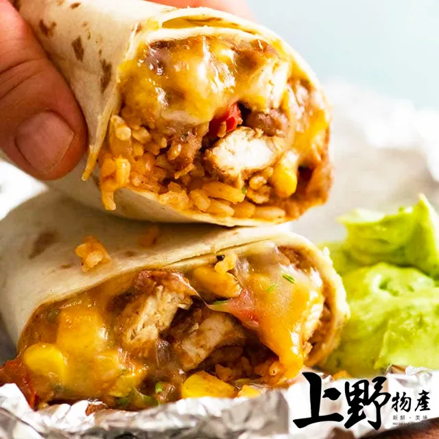 【上野物產】Mexican Taco 墨西哥捲餅皮 X4包(350g±10%/10片/包)