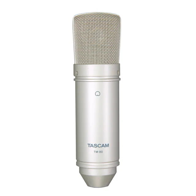 【TASCAM】TM-80 Silver 電容麥克風套裝組 銀色版(台灣公司貨 商品保固有保障)