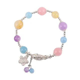 【雨揚】購物節 貴人賜寶鈦晶純銀手鍊