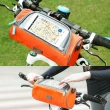 【E.City】可斜揹自行車手機觸控圓筒包