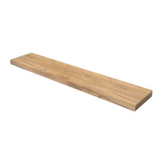 【特力屋】 超厚棚板附托架 黃金橡木色 120cm