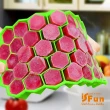 【iSFun】甜蜜蜂巢＊矽膠巧克力模具兩用製冰盒(隨機色)