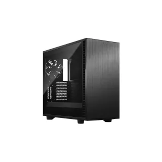 【Fractal Design】Define 7 TGD 全黑化 鋼化深黑玻璃透側電腦機殼(瑞典精品/GPU-31cm/CPU-18cm)