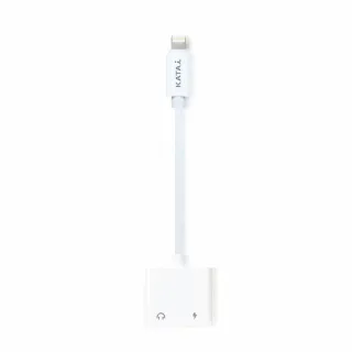 【katai】Lightning 二合一音頻充電轉接器(KA-A03WT)