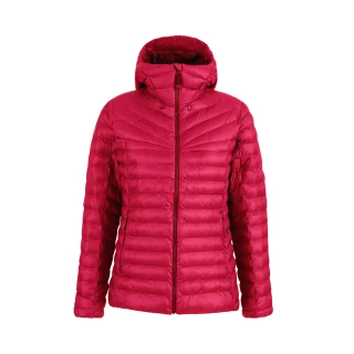 【Mammut 長毛象】Albula IN Hooded Jacket 防潑水連帽化纖外套 夕陽紅 女款 #1013-01790