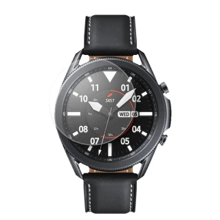 【o-one台灣製-小螢膜】Samsung Galaxy Watch3 45mm滿版螢幕保護貼 兩入組(曲面 軟膜 SGS 自動修復)