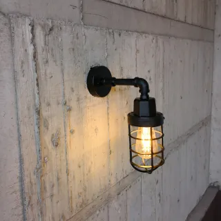 【H&R 安室家】工業風單頭壁燈(ZA0029)