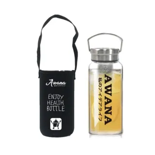 【AWANA】手提鋼蓋玻璃瓶GL-1000(1000ml)