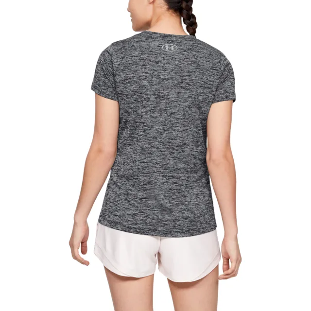 【UNDER ARMOUR】UA 女 Tech短T-Shirt_1277206-001(黑)