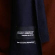 【JOHN HENRY】特等美麗諾羊毛圍巾-藍