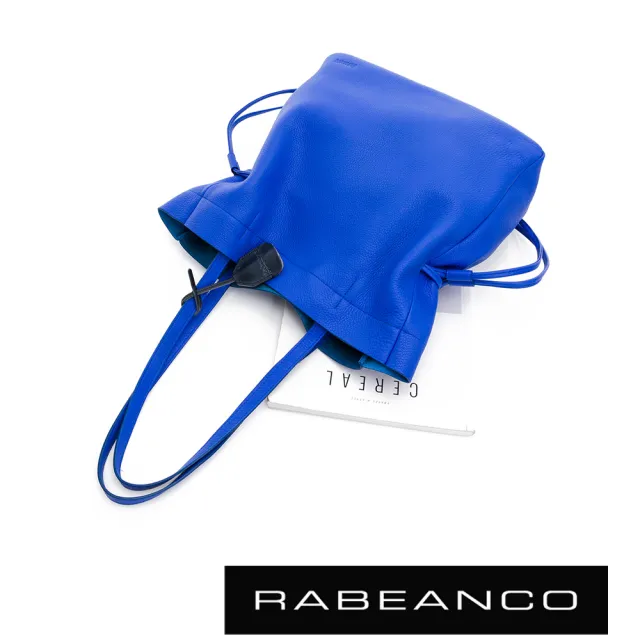 【RABEANCO】RUTA束口直立式托特包(藍)