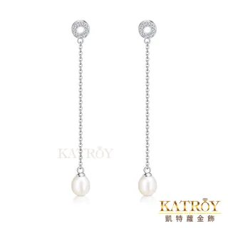 【KATROY】天然珍珠．新年禮物．純銀耳環(兩款任選)