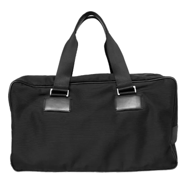 【Porsche Design 保時捷】時尚潮 雙把男士手提袋(黑)