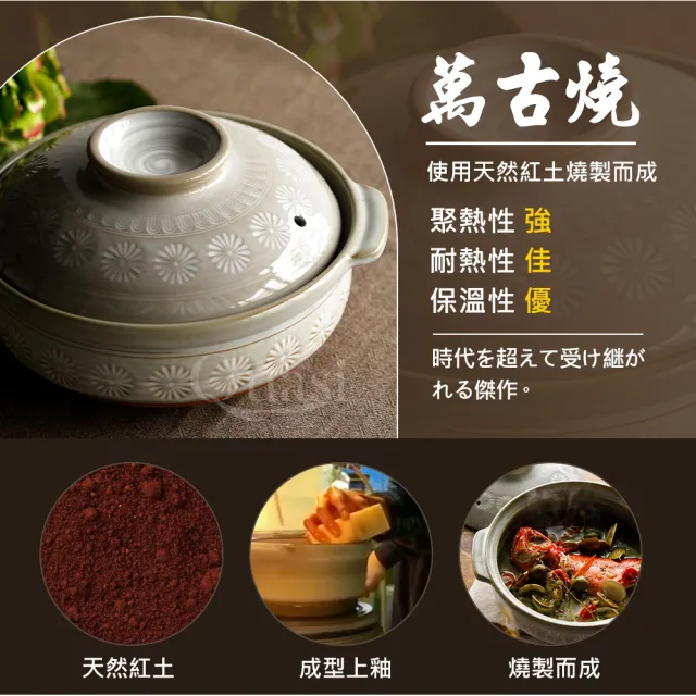 【Ginpo 銀峰】三島砂鍋9號 4-5人份(28cm/3.2L)
