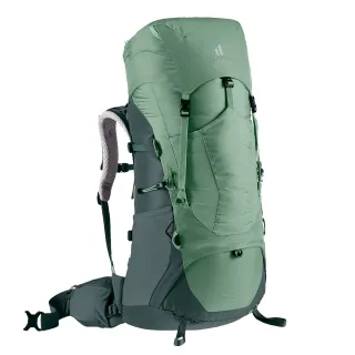 【deuter】AIRCONTACT LITE 45+10SL拔熱式透氣背包(3340421蘆薈綠/長途登山包/自助背包客/休閒旅遊包)