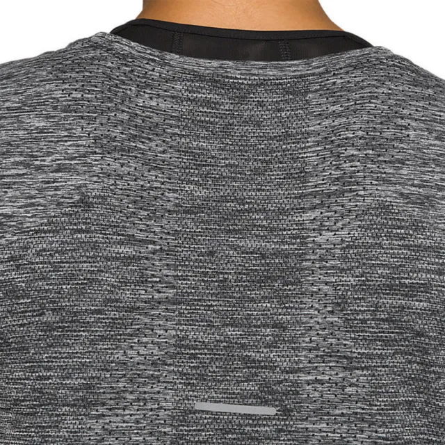 【asics 亞瑟士】Asics Top 女 短袖 涼感 無縫 運動 訓練 慢跑 反光 柔軟 舒適 灰(2012A786-001)