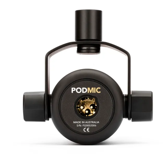 【RODE】PODMIC / POD MIC 廣播級動圈式麥克風(公司貨 直播麥克風 適合 PODCAST 網紅 播客 RDPODMIC)