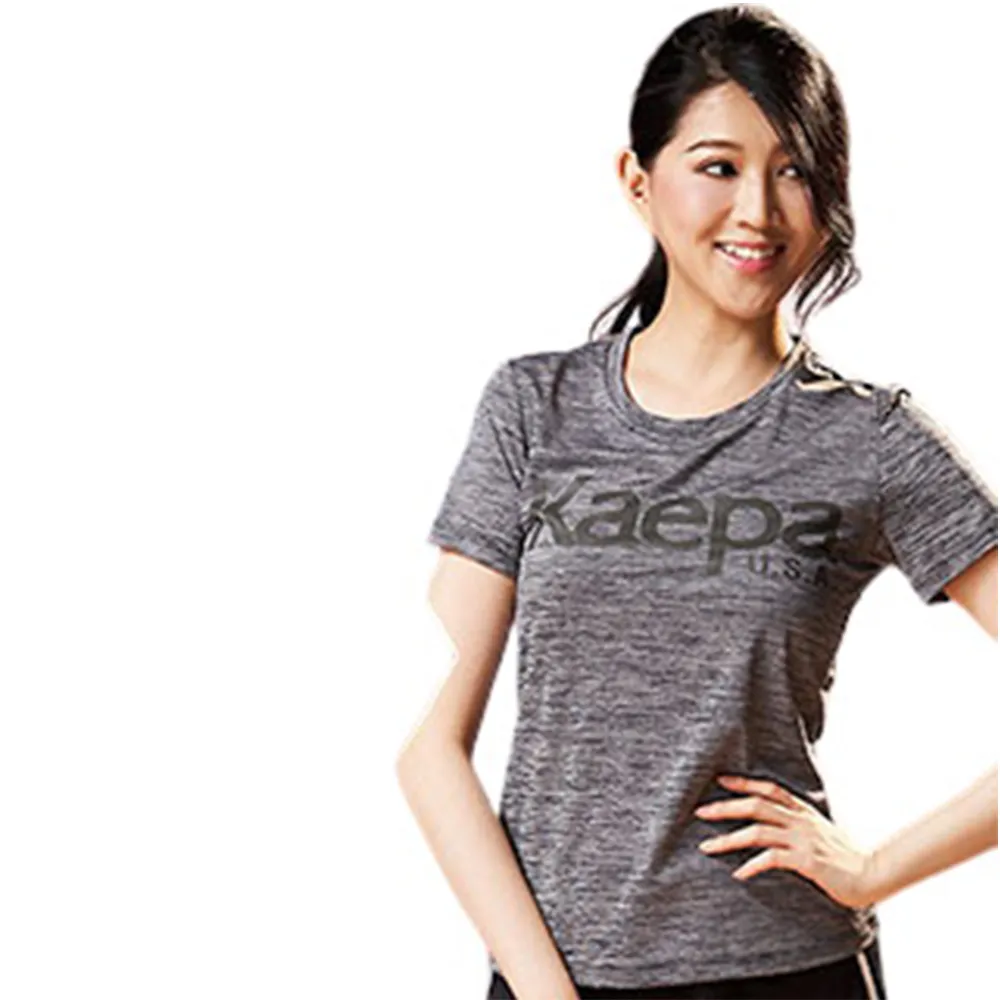 【Kaepa】歐美熱銷冠軍圓領彈力機能短袖-女款(3入)