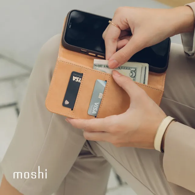 【moshi】Overture for iPhone 12 mini(磁吸可拆式卡夾型皮套)