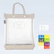 【寶貝家】學科補習袋-直式(科目分類文件袋 透明手提袋 學科袋)