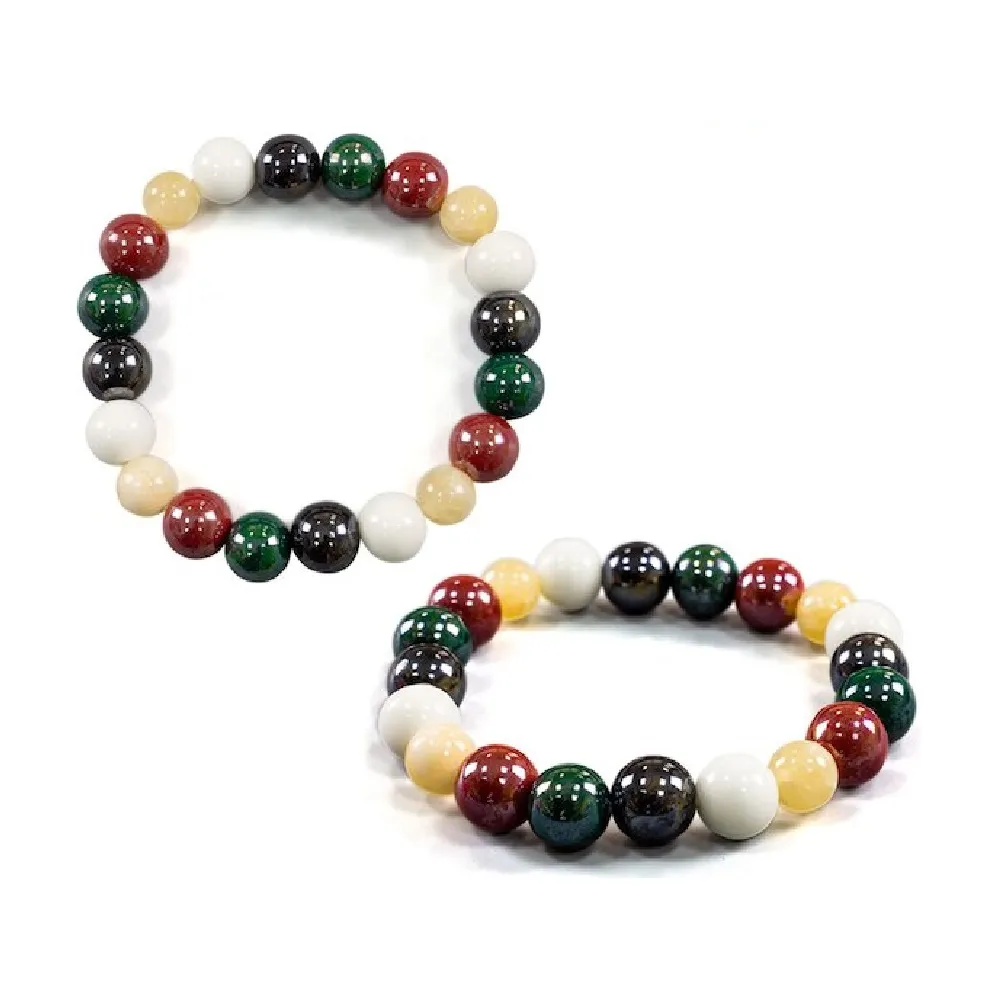 【海夫健康生活館】恩悠數位 NU 鈦鍺能量 頂級工藝 五行能量手圈