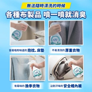 【日本風倍清】抗菌/除菌·消臭/除臭 衣物/織物噴霧補充包 320ml(高效除菌/綠茶清香/無香型/無香 酒精+)