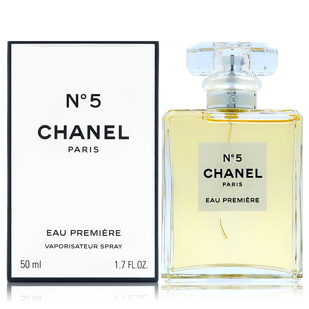 【CHANEL 香奈兒】N°5 Eau Premiere 低調奢華淡香精 EDP 50ml(平行輸入)