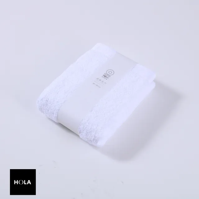 【HOLA】土耳其純棉毛巾白40X80cm