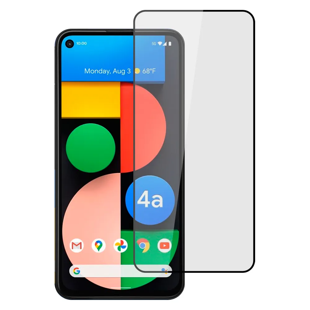 【Ayss】Google Pixel 4a 5G/6.2吋 超好貼滿版鋼化玻璃保護貼(滿膠平面滿版/9H/疏水疏油-黑)