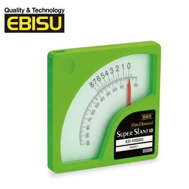 【EBISU】Pro-Mini系列-方塊指針式 角度儀(ED-10SSG)