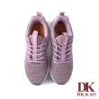 【DK 高博士】百搭配色彈力飛織氣墊鞋73-0113-21粉色