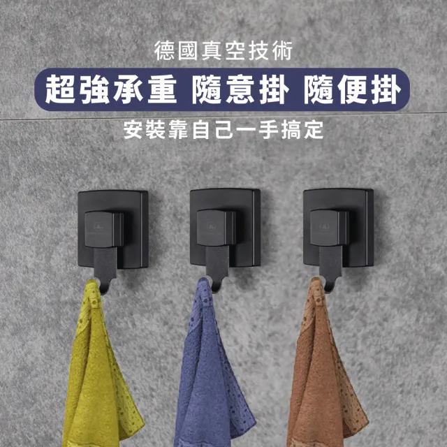 【吊掛收納】304不鏽鋼浴室真空吸盤掛勾(廚房掛鉤 無痕掛勾 毛巾架 鑰匙掛勾 衣帽架 圍巾架 門後掛架) 