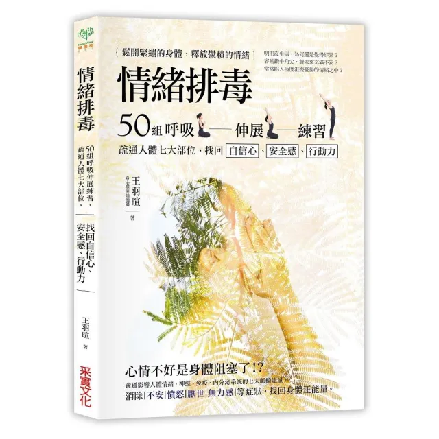 情緒排毒：50組呼吸伸展練習 疏通人體七大部位 找回自信心、安全感、行動力 | 拾書所