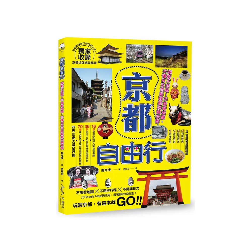 京都自由行：絕對不迷路！不會看地圖，不懂日文也能輕鬆玩轉京