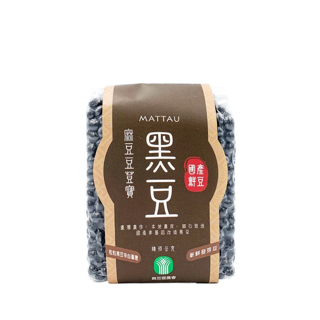 【麻豆區農會】麻豆豆荳寶-黑豆(400g/包)