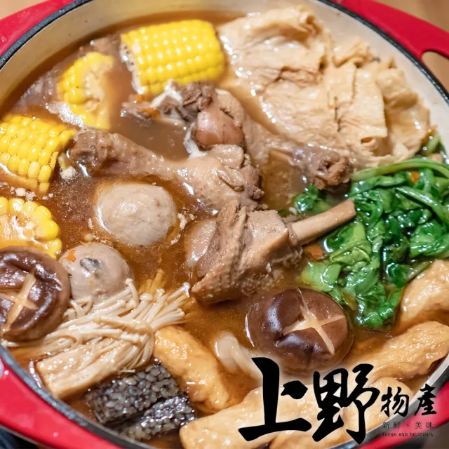 【上野物產】6包 薑母鴨 (500g/包) (年菜)