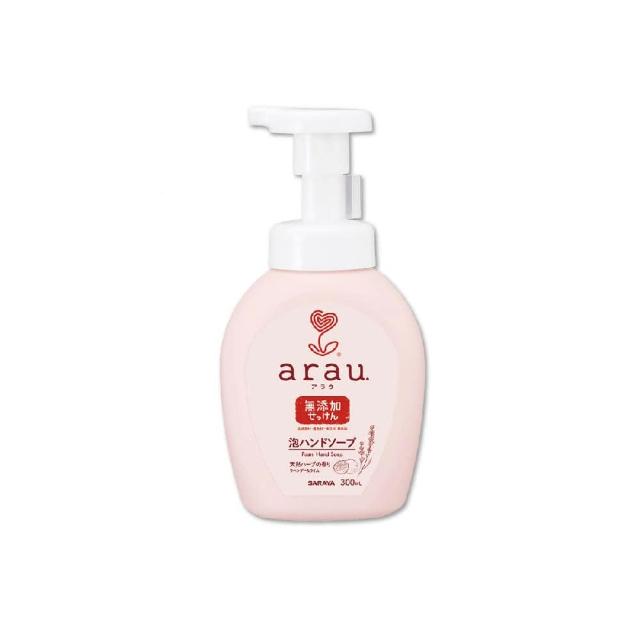 【SARAYA】arau.愛樂寶 溫和洗手慕斯300ml(洗手泡泡)