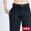 【EDWIN】男裝 JERSEYS 加大碼 EJ3棉復古休閒短褲(黑色)