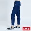 【EDWIN】男裝 JERSEYS JERSEYS EJ6 保溫中低腰運動褲(中古藍)