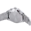 【SEIKO 精工】登峰造極三眼計時腕錶-銀X藍(SSB377P1)
