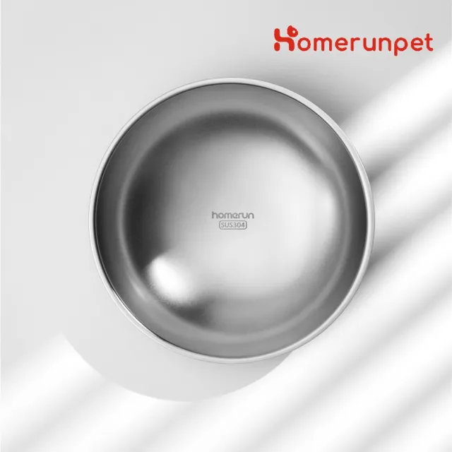 【HomeRun 霍曼】寵物智能餵食器 不鏽鋼碗(原廠保固一年)
