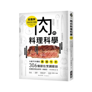 肉的料理科學【超圖解】：千張分解圖！大廚不外傳的烹調密技 從選對肉到出好菜