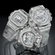 【CASIO 卡西歐】G-SHOCK 冰酷迷彩金屬電子手錶(GM-5600SCM-1)