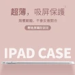 【ANTIAN】iPad Air 5/Air 4 通用 10.9吋 2022/2020版 透明後殼平板皮套 內置筆槽保護套