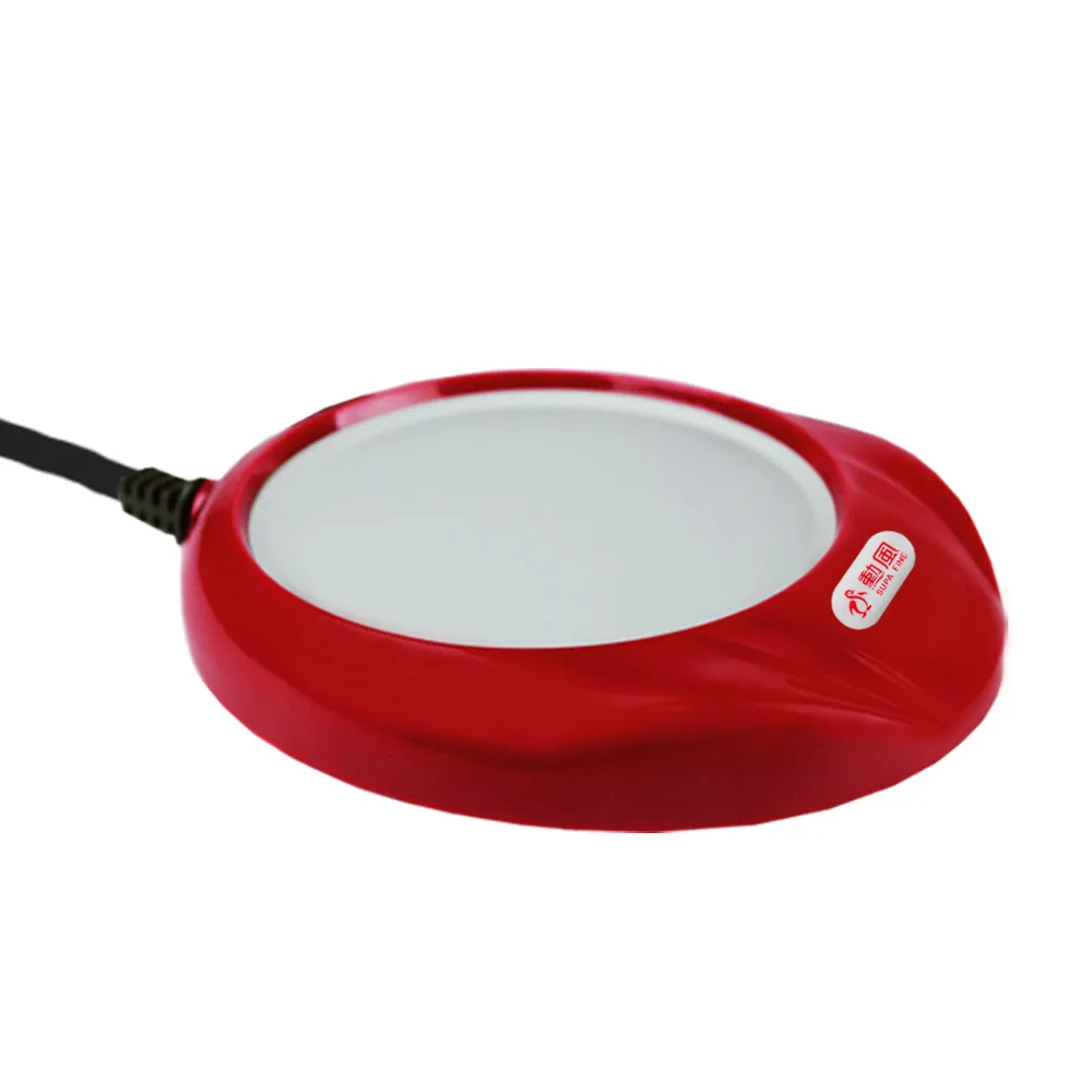 【勳風】電熱式保溫杯墊加熱杯墊保溫盤紅色(HF-J888-R)
