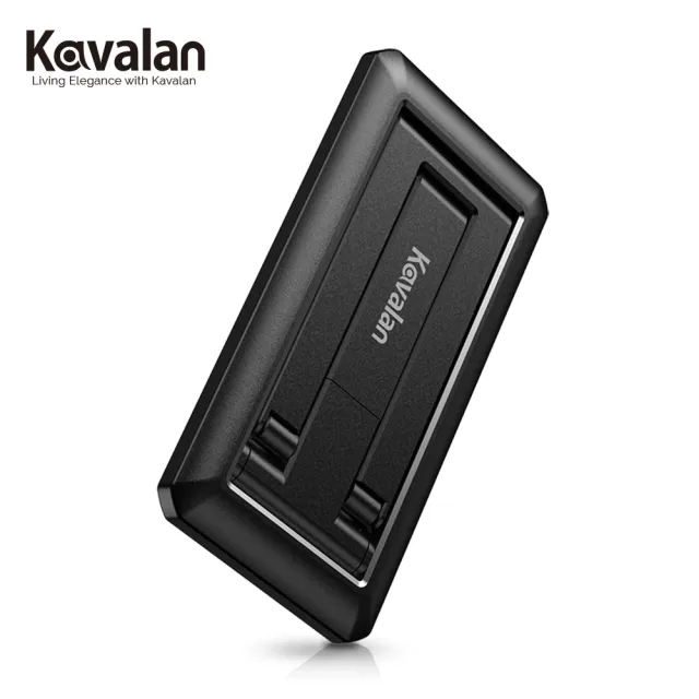 【Kavalan】手機平板伸縮摺疊支架-白色(羽量級輕薄設計)