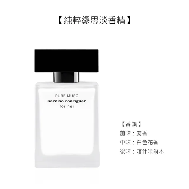 NARCISO RODRIGUEZ】經典系列香水100ml任選(桃色優雅/for her淡