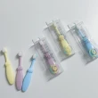 【杏屋家居】絨感萬根嬰兒牙刷/寶寶牙刷/學習牙刷-0-3歲(超值8入組 顏色隨機)