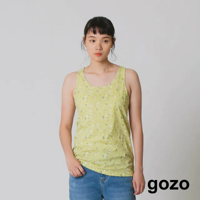 【gozo】滿版小碎石印花背心(三色)