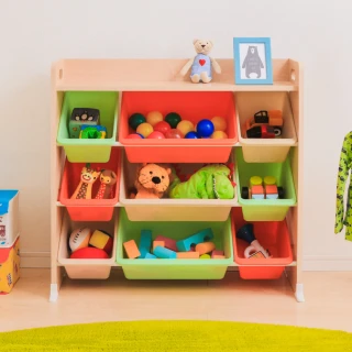 【IRIS】木質天板童心玩具收納架 TKTHR-39(兒童玩具/收納架/分層/書櫃/書架/收納櫃/層架/置物櫃/置物架)